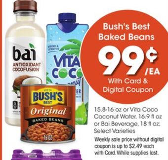 Kroger Bush's best baked beans offer