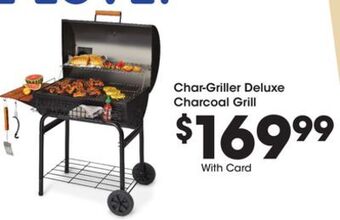 Kroger Char-griller deluxe charcoal grill offer