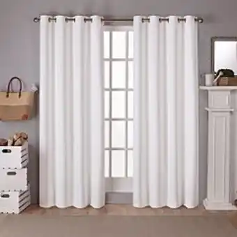 Kohl's Exclusive home 2-pack sateen twill woven blackout window curtains offer