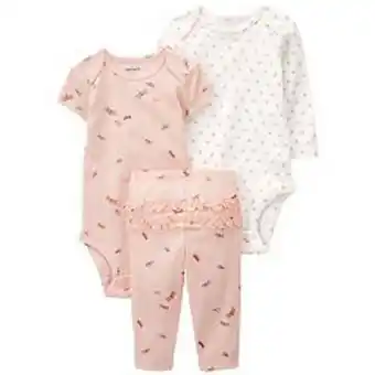 Kohl's Baby girl carter's butterfly bodysuits & pants set offer