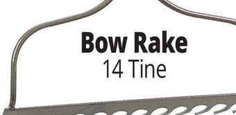 Ocean State Job Lot Bow rake offer