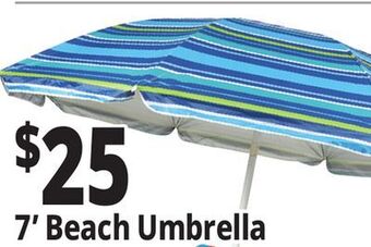 Ocean State Job Lot 7' beach umbrella offer