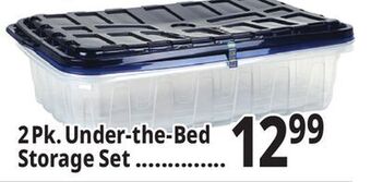 Ocean State Job Lot 2pk. under-the-bed storage set offer