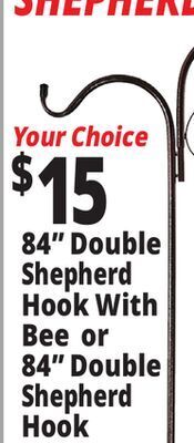 Ocean State Job Lot 84 double shepherd hook offer