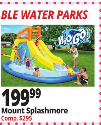 Ocean State Job Lot Bestway h2ogo! mount splashmore mega water park offer