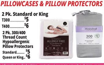 Ocean State Job Lot Pillowcases & pillow protectors offer