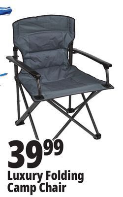 Ocean State Job Lot Luxury folding camp chair offer