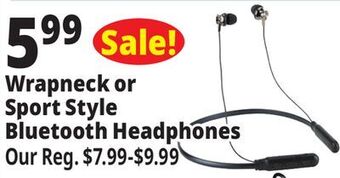 Ocean State Job Lot Techbunch wireless neck wrap earbuds offer