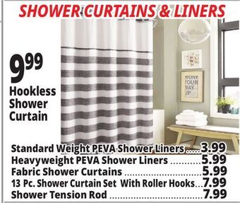 Ocean State Job Lot Shower curtains & liners offer