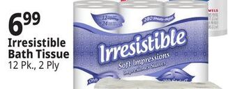 Ocean State Job Lot Irresistible bath tissue offer