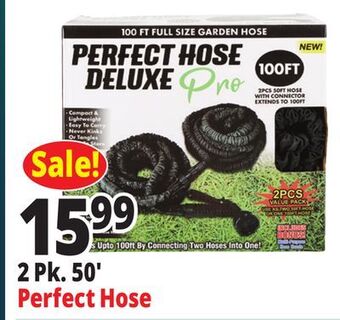Ocean State Job Lot 2 pk. 50' perfect hose offer