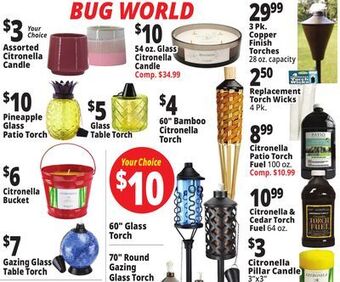 Ocean State Job Lot Bug world offer