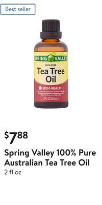 Walmart Spring valley 100% pure australian tea tree oil offer