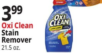 Ocean State Job Lot Oxi clean stain remover offer