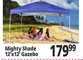 Ocean State Job Lot Mighty shade 12' x 12' one-touch pop-up gazebo offer