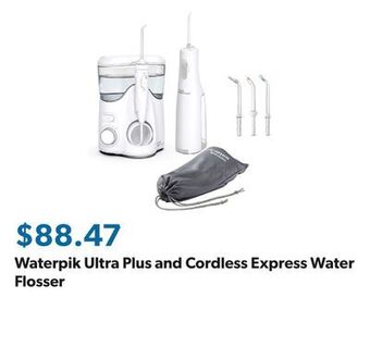 Sam's Club Waterpik ultra plus and cordless express water flosser offer