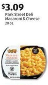 Aldi Park Street Deli Macaroni & Cheese 20 oz. offer