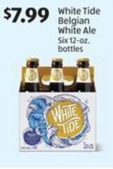 Aldi White Tide Belgian White Ale Six 12-oz bottles offer