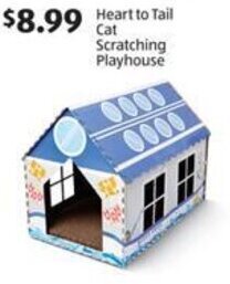 Aldi Heart to Tail Cat Scratching Playhouse offer