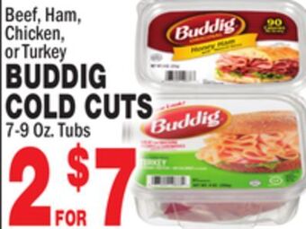 Bravo Supermarkets Buddig cold cuts offer