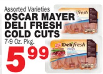 Bravo Supermarkets Oscar mayer deli fresh cold cuts offer