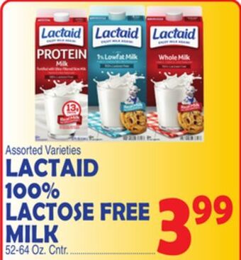 Bravo Supermarkets Lactaid 100% lactose free milk offer