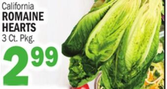 Bravo Supermarkets Romaine hearts offer
