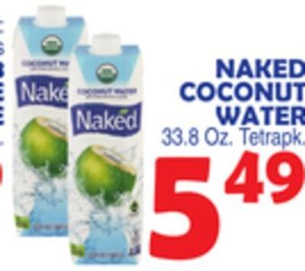 Bravo Supermarkets Naked coconut water offer
