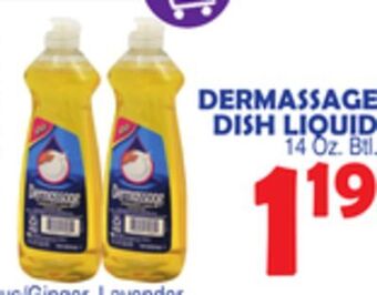 Bravo Supermarkets Dermassage dish liquid offer