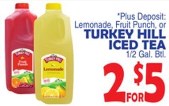 Bravo Supermarkets Turkey hill iced tea offer
