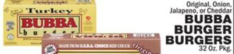 Bravo Supermarkets Bubba burger burgers offer