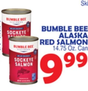 Bravo Supermarkets Bumble bee alaska red salmon offer