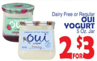 Bravo Supermarkets Oui yogurt offer