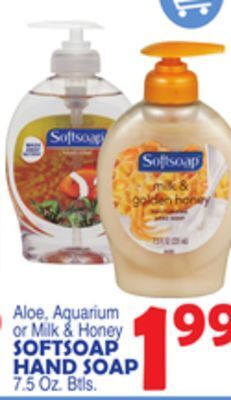 Bravo Supermarkets Softsoap hand soap offer