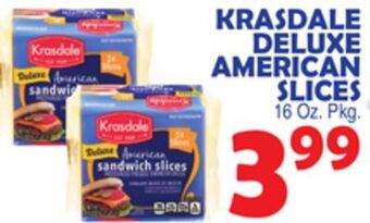 Bravo Supermarkets Krasdale deluxe american slices offer