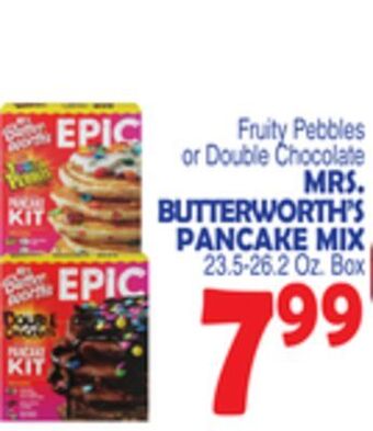 Bravo Supermarkets Mrs. butterworth's pancake mix offer