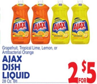 Bravo Supermarkets Ajax dish liquid offer