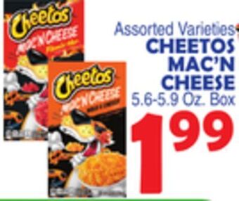 Bravo Supermarkets Cheetos mac'n cheese offer