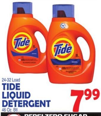 Bravo Supermarkets Tide liquid detergent offer
