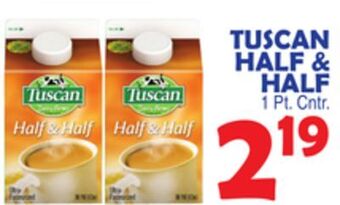 Bravo Supermarkets Tuscan half & half offer
