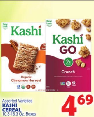 Bravo Supermarkets Kashi cereal offer