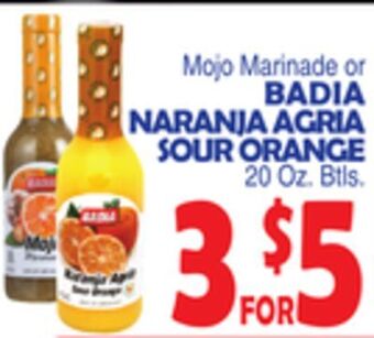 Bravo Supermarkets Badia naranja agria sour orange offer
