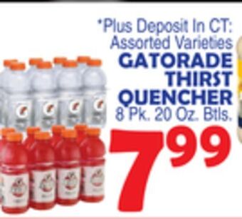 Bravo Supermarkets Gatorade thirst quencher offer