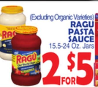 Bravo Supermarkets Ragu pasta sauce offer