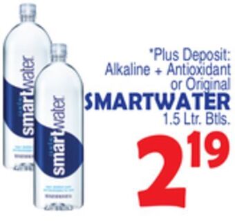 Bravo Supermarkets Smartwater offer