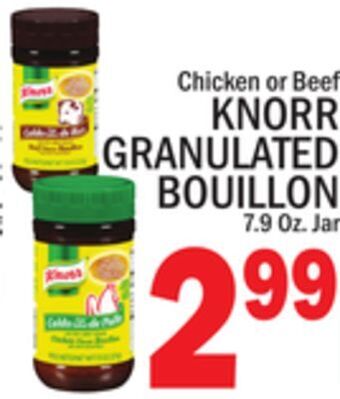 C Town Knorr granulated bouillon offer