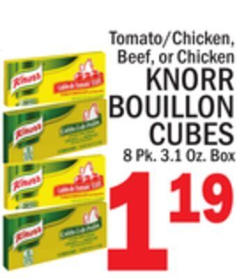C Town Knorr bouillon cubes offer