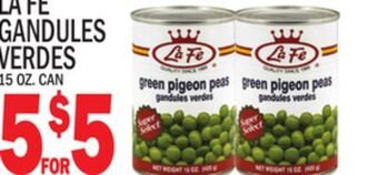 C Town La fe gandules verdes offer