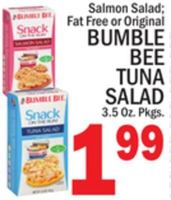 C Town Bumble bee tuna salad offer