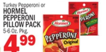 C Town Hormel pepperoni pillow pack offer